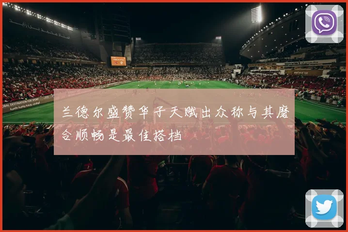 兰德尔盛赞华子天赋出众称与其磨合顺畅是最佳搭档